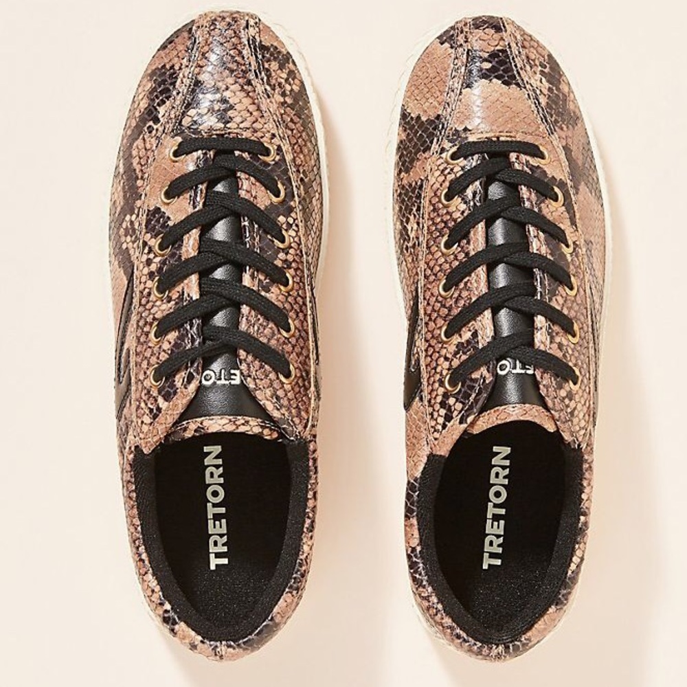 NWT TRETORN x Anthropologie Snake Sneakers